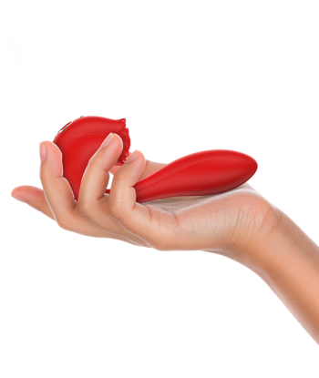 MIA - SELENA ESTIMULADOR VIBRATING TAPPING ROJO