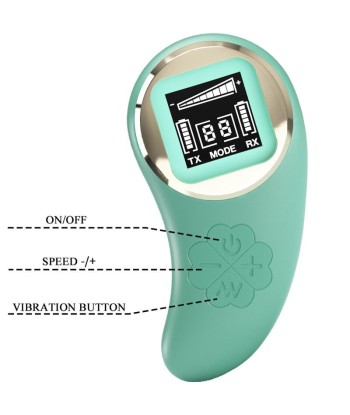 PRETTY LOVE - MINA HUEVO VIBRADOR CONTROL REMOTO VERDE