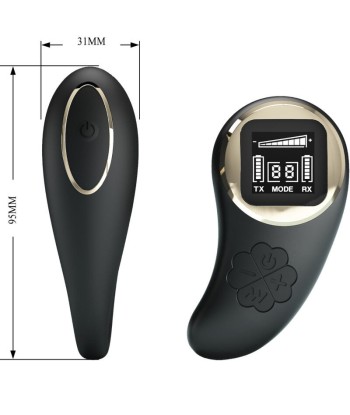 PRETTY LOVE - NATHAN VIBRADOR DOBLE PLACER CONTROL REMOTO