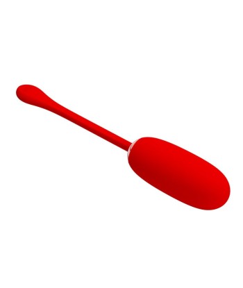 PRETTY LOVE - JULIUS HUEVO VIBRADOR IMPERMEBLE and RECARGABLE ROJO