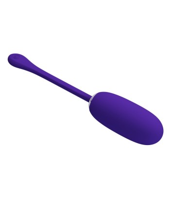 PRETTY LOVE - JULIUS HUEVO VIBRADOR IMPERMEBLE and RECARGABLE LILA