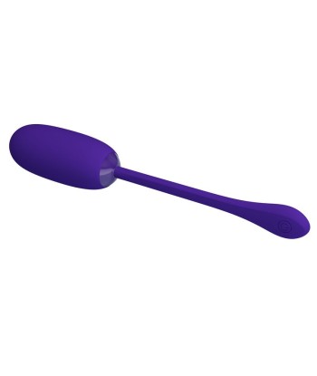 PRETTY LOVE - JULIUS HUEVO VIBRADOR IMPERMEBLE and RECARGABLE LILA