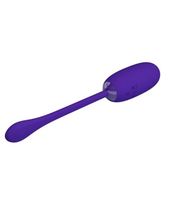 PRETTY LOVE - JULIUS HUEVO VIBRADOR IMPERMEBLE and RECARGABLE LILA