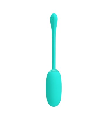 PRETTY LOVE - JULIUS HUEVO VIBRADOR IMPERMEBLE and RECARGABLE VERDE AGUA