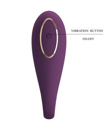 PRETTY LOVE - AUGUST VIBRADOR DOBLE PLACER APP REMOTE