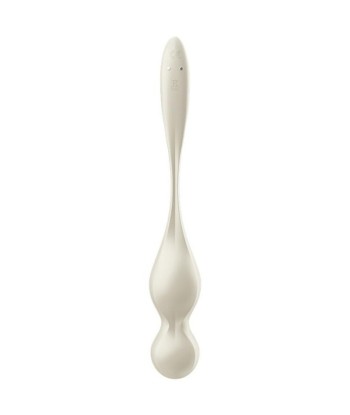 SATISFYER - LOVE BIRDS BOLAS KEGEL VIBRADORAS BLANCO