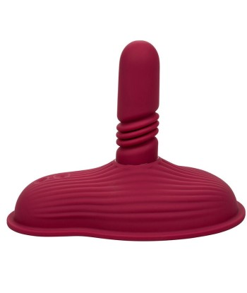 CALEXOTICS - RIDER MASAJEADOR DOBLE MOTOR CONTROL REMOTO ROJO