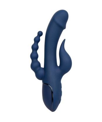 CALEXOTICS - VIBRADOR TRIPLE ORGASM AZUL
