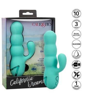 CALEXOTICS - DEL MAR DIVA VIBRADOR RABBIT VERDE AGUA BY CALIFORNIA DREAMING
