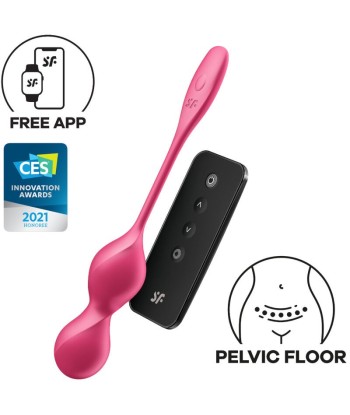 SATISFYER - LOVE BIRDS 2 BOLAS KEGEL VIBRADORAS APP GRATUITA