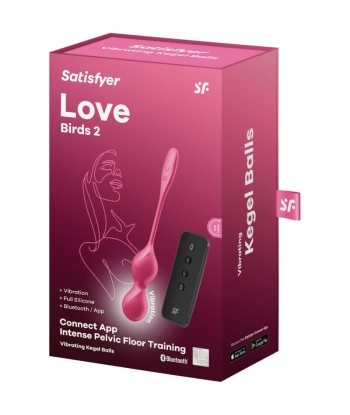 SATISFYER - LOVE BIRDS 2 BOLAS KEGEL VIBRADORAS APP GRATUITA