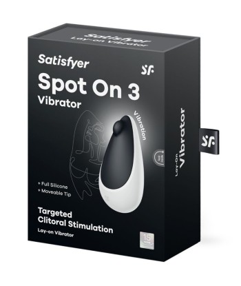 SATISFYER - SPOT ON 3 ESTIMULADOR DE CLÍTORIS NEGRO