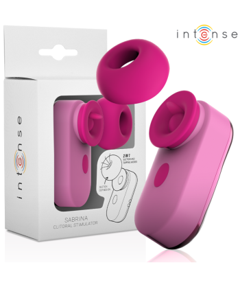 INTENSE - SABRINA TRAVEL SET ESTIMULADOR DE CLÍTORIS ROSA