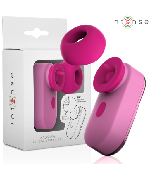 INTENSE - SABRINA TRAVEL SET ESTIMULADOR DE CLÍTORIS ROSA
