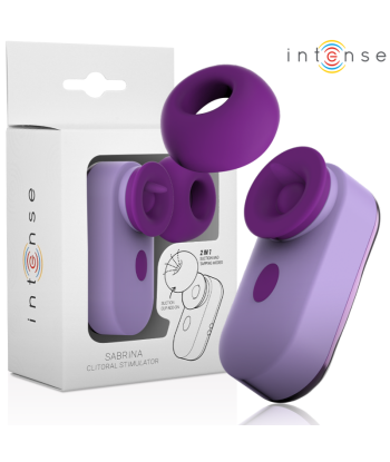 INTENSE - SABRINA TRAVEL SET ESTIMULADOR DE CLÍTORIS VIOLETA