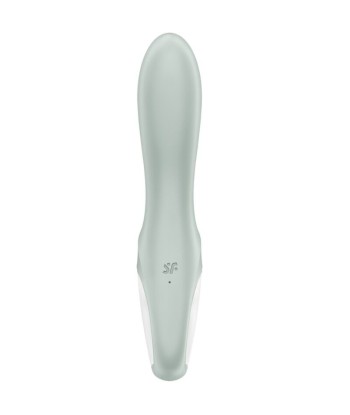 SATISFYER - AIR PUMP BOOTY 3 VIBRADOR ANAL INFLABLE VERDE GRIS