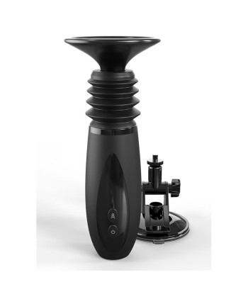 FETISH FANTASY SERIES - BODY DOCK THRUSTER SUJETA DILDOS CON 7 MODOS DE EMPUJE NEGRO