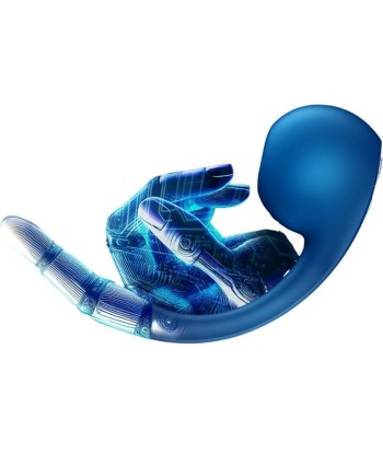 SATISFYER - PRO WAVE 4 ESTIMULADOR PUNTO G and AIR PULSE APLICACIÓN GRATUITA AZUL OSCURO
