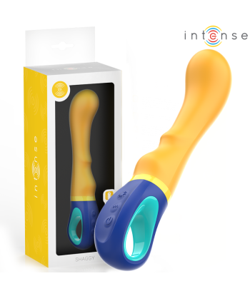 INTENSE - SHAGGY VIBRADOR PUNTO-G AMARILLO