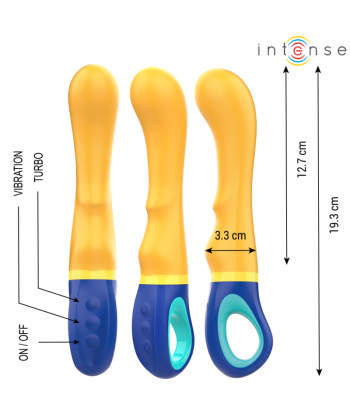 INTENSE - SHAGGY VIBRADOR PUNTO-G AMARILLO