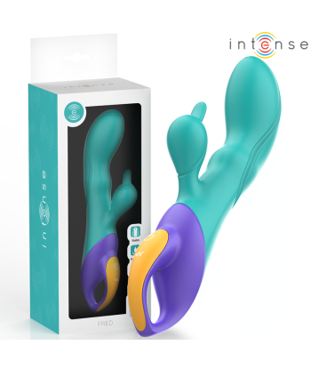 INTENSE - FRED VIBRADOR RECARGABLE RABBIT AZUL