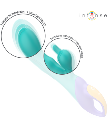 INTENSE - FRED VIBRADOR RECARGABLE RABBIT AZUL