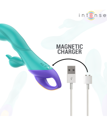 INTENSE - FRED VIBRADOR RECARGABLE RABBIT AZUL
