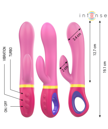 INTENSE - DAPHNE VIBRADOR RABBIT ROSA