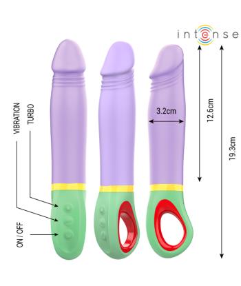 INTENSE - VELMA VIBRADOR CLÁSICO MORADO