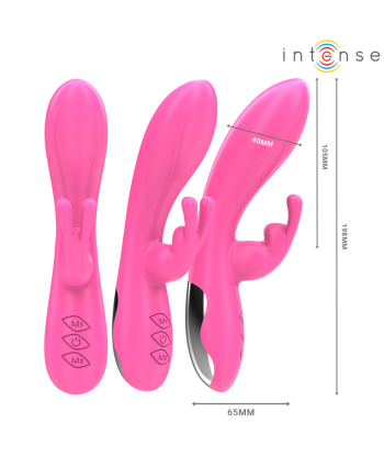 INTENSE - RANDALL VIBRADOR RABBIT 10 VIBRACIONES ROSA