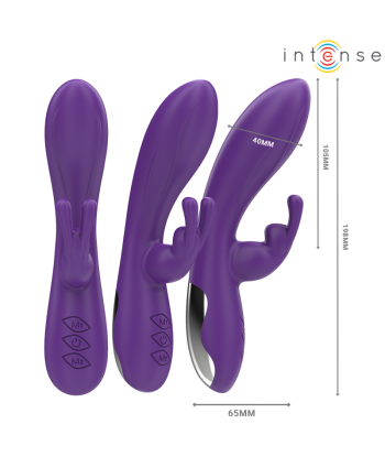 INTENSE - RANDALL VIBRADOR RABBIT 10 VIBRACIONES MORADO