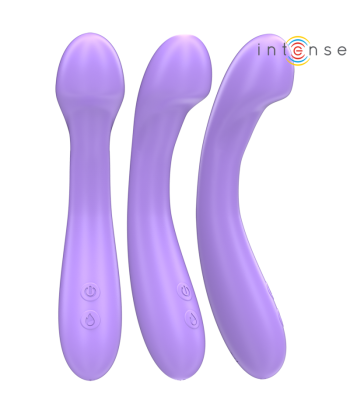 INTENSE - BECKY VIBRADOR 19 CM CALENTABLE 7 VIBRACIONES MORADO