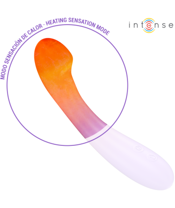 INTENSE - BECKY VIBRADOR 19 CM CALENTABLE 7 VIBRACIONES MORADO
