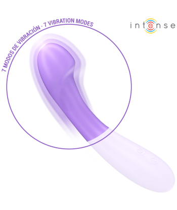 INTENSE - BECKY VIBRADOR 19 CM CALENTABLE 7 VIBRACIONES MORADO