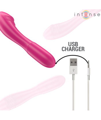 INTENSE - BELINDA VIBRADOR 19 CM FLEXIBLE 10 VIBRACIONES ROSA