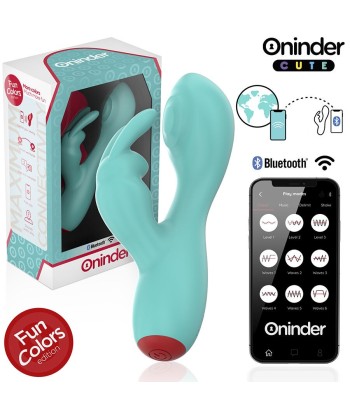 ONINDER CUTE - LOVE BUNNY VIBRADOR PUNTO G Y CLÍTORIS - APP MUNDIAL GRATUITA