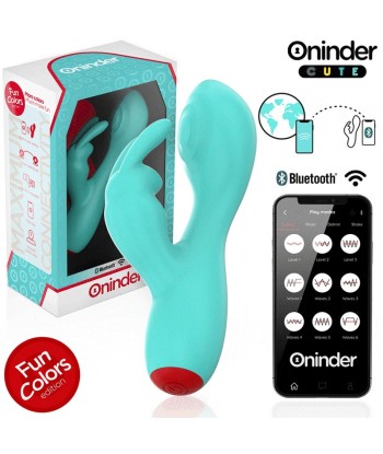 ONINDER CUTE - LOVE BUNNY VIBRADOR PUNTO G Y CLÍTORIS - APP MUNDIAL GRATUITA