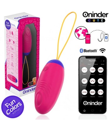 ONINDER CUTE - LOVE PLEASURE HUEVO VIBRO-WAVE TAPPING SILICONA - APP MUNDIAL GRATUITA