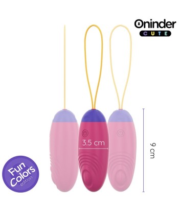 ONINDER CUTE - LOVE PLEASURE HUEVO VIBRO-WAVE TAPPING SILICONA - APP MUNDIAL GRATUITA