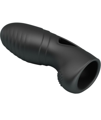 PRETTY LOVE - ALAN VIBRADOR DE DEDO SILICONA NEGRO