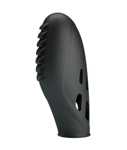 PRETTY LOVE - GILO VIBRADOR DE DEDO SILICONA NEGRO