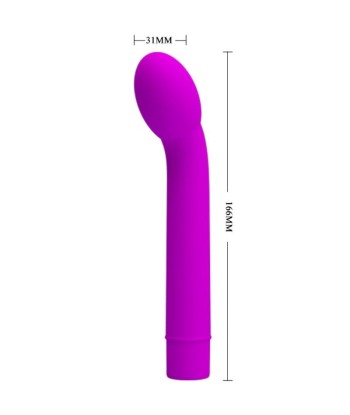 PRETTY LOVE - LOGAN VIBRADOR PUNTO G 10 VIBRACIONES MORADO
