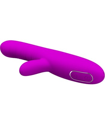 PRETTY LOVE - ANGELIQUE VIBRADOR MULTIFUNCIÓN ESTIMULADOR DE CLÍTORIS MORADO