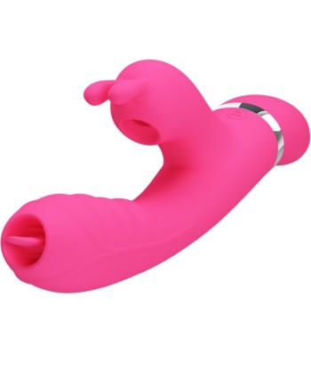 PRETTY LOVE - PHOENIX VIBRADOR RABBIT MULTIFUNCIÓN ROSA