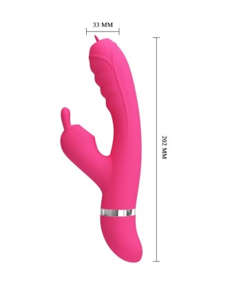 PRETTY LOVE - PHOENIX VIBRADOR RABBIT MULTIFUNCIÓN ROSA
