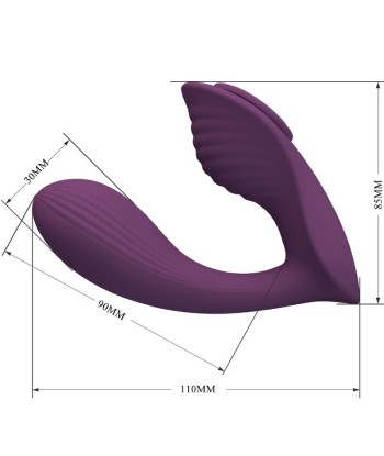 PRETTY LOVE - FRANZ MASAJEADOR and VIBRADOR APP GRATUTITA MORADO