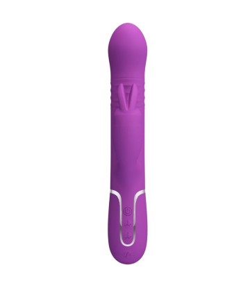 PRETTY LOVE - COALE VIBRADOR RABBIT MULTIFUNCIÓN 4 EN 1 MORADO