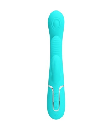PRETTY LOVE - SHANIA TRIPLE VIBRADOR RABBIT MULTIFUNCIÓN 3 EN 1