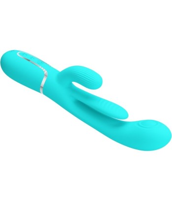 PRETTY LOVE - SHANIA TRIPLE VIBRADOR RABBIT MULTIFUNCIÓN 3 EN 1