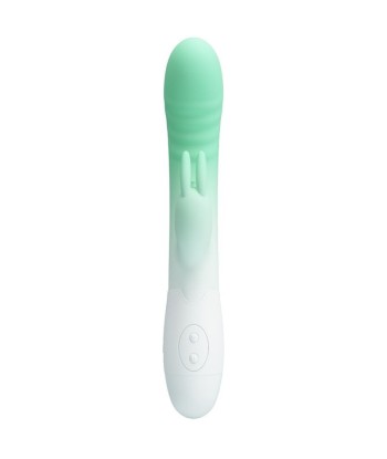 PRETTY LOVE - CERBERUS VIBRADOR RABBIT 3O VIBRACIONES VERDE